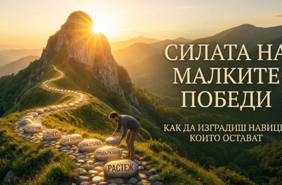 Силата на малките победи: Как да изградиш навици, които остават